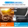 Windshield Sun Shade for Ford Explorer 2020 2021 2022 2023