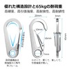 10 Pcs Carabiner Mini Carabiner Snap Hook SUS420J2 Stainless Steel