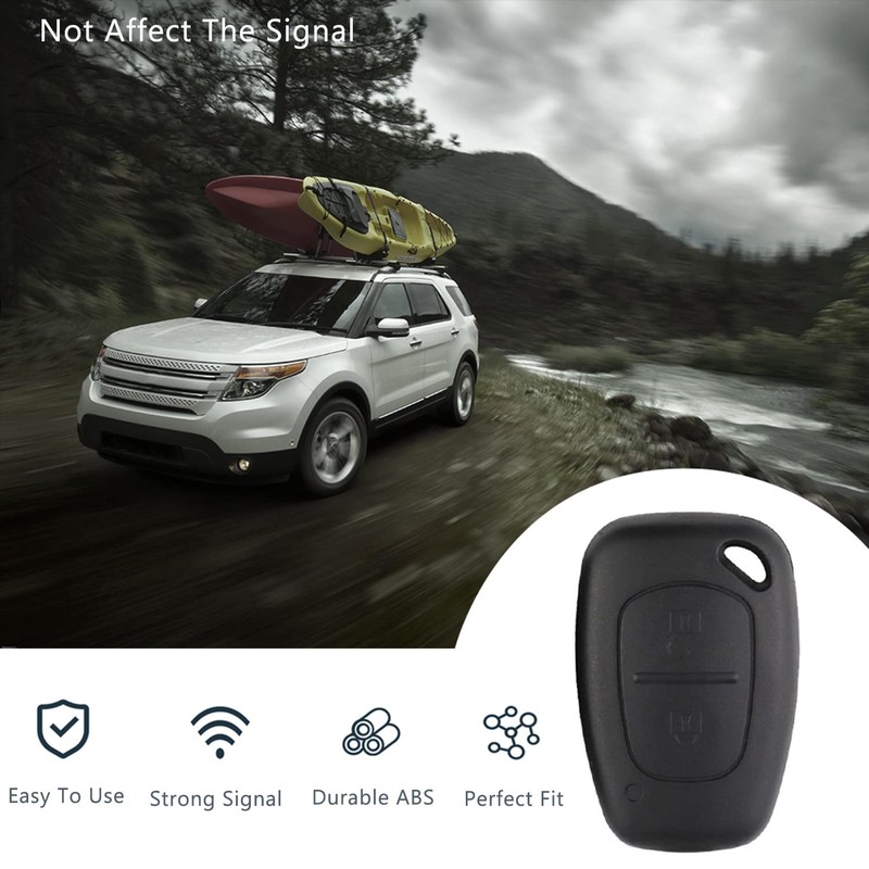 HooRLZ Vauxhall Vivaro Key Shell Case for Vauxhall Vivaro Renault