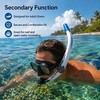 Dry Snorkel for Adult Swimming & Diving – Splash Guard