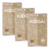 KOOGA MASK 3-Piece 3-Pack Set Individually Wrapped Small Face Effect
