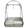 Metal Dish Caddy By Colonial Tin Works,grey,11.5 x 8.75 x