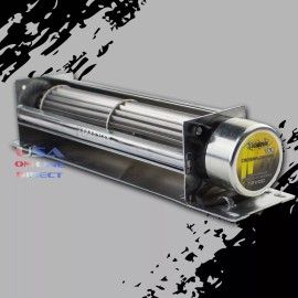 Xscorpion 8" Cross Flow Car Stereo Amplifier Cooling Fan Marine Audio RV CPU SUV USA