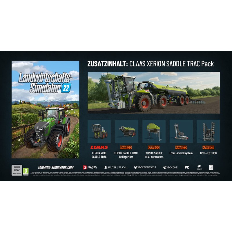 Landwirtschafts-Simulator 22 [PC] (PEGI)