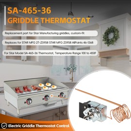 SA-465-36 Compatible Thermostat for Star Max Griddle