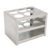 Denash Centrifuge Tube Rack, High Stability Metal Test Tube Rack