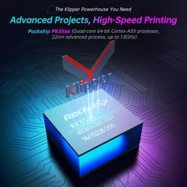 BIGTREETECH Pi 2 Control Board 2GB RAM Quad-Core Support DSI CSI WiFi, BTT Pi 2 Support Kraken Octopus/Pro/Max EZ SKR Series Control Board to Run Klipper VS Raspberry-Pi 4/3B for i3/CoreXY 3D Printer