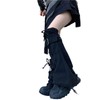 RUIXIA Grunge Leg Warmer for Women Gothic Flare Leg Warmer