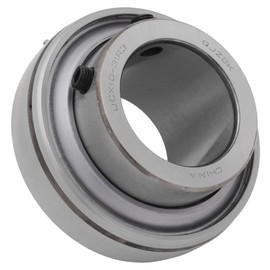 UCX10-31-R3 - Medium Duty Insert Bearing - 1-15/16 in Bore - 3.937 in Outer Diameter - 0.984 in Outer Ring Width - 2.189 in Inner Ring Width - Set Screw Locking, Triple Lip Seals, Relubricable