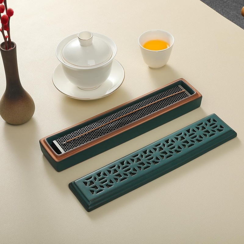 CEREMONY CEREMONY Incense Holder Horizontal Safety Incense Holder Ceramic Incense