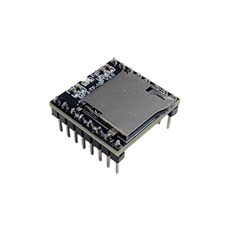 Mini MP3 Player Module for Arduino, ESP32, ESP8266, Raspberry Pi