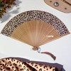GFM® Bamboo Silk Handheld Folding Chinese Hand Fans for Summer,