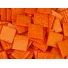 75 Pack Speckled Orange 20mm Vitreous Mosaic Tiles