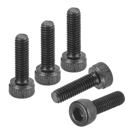 DTGN M3-0.5x8 Socket Head Cap Screws Bolts - 50Pack - Good for Road Bicycle, Mountain Bike, Auto, Motorcycle - Carbon Steel Hex Head Metric Screws, Black