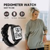 Pedometer Watch, Multi-Function Pedometer for Walking Steps and Miles, 3D