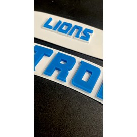 3D Bumpers - Lions Speed Set for a Full Size Helmet