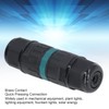 5Pcs Waterproof Connector M20 3pin 9-12mm Quick Connection Accessory for