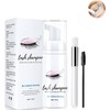 Eyelid Foaming Cleanser With A Brush Mascara Remover, Eyelash Extension