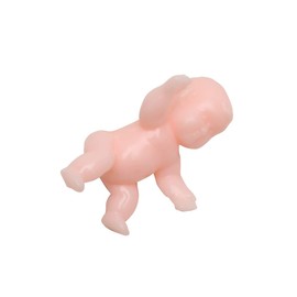 Mini Plastic Baby Baby Shower ice Cube Game Party Decoration Baby Toys (Large White 50PC)