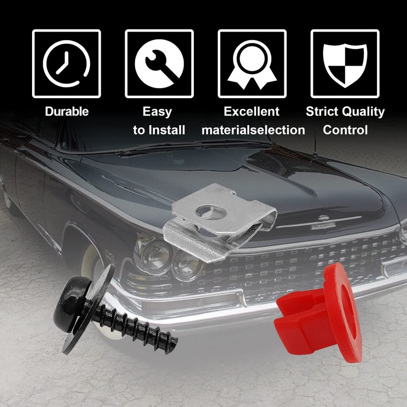 30pcs Engine Splash Shield Guard Undertray Cover Screws Bolt Nut