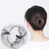 JORCEDI 100 PCS 34 Inch Invisible Hair Nets Bun Cover