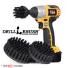 Ultra Stiff Drill Powered Cleaning Brush Set - Heavy Duty