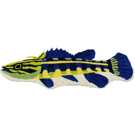 Area Rugs with Tropical Fish Design Runner Rug, Soft Shag Bedroom Area Rugs Non Slip Cozy Plush Floor Mat Small Carpet for Kids Playing Room Dorm Room Class Room Machine Washable 2.6x7.5ft