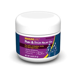 MagniLife Gel para aliviar el dolor y la picazón, alivia naturalmente el hormigueo, la irritación y la sensibilidad con jazmín y mezereon, 1.8 onzas