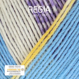 Regia Pairfect Sock Yarn 4-ply Vintage Moods (1363 - Grey Shadows)