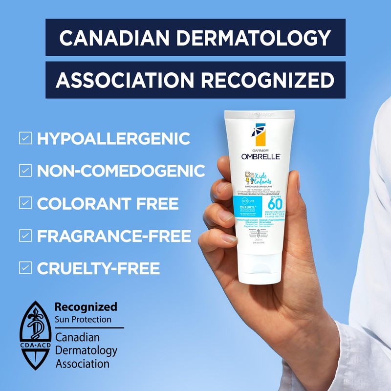 Garnier Ombrelle Sunscreen Kids Wet'n Protect Cream Spf 45, 90ml