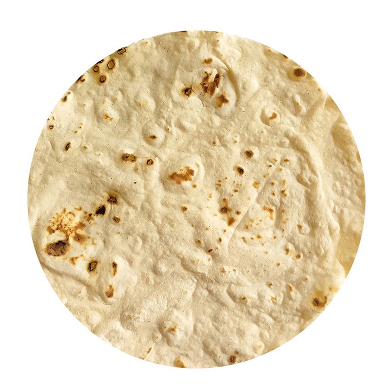 Burritos Tortilla Blanket Giant Round Beach Blanket Soft Comfortable Novelty