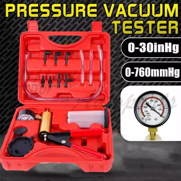 niffpd-autoparts Hand Held Vacuum Pressure Pump Tester Kit Brake Fluid