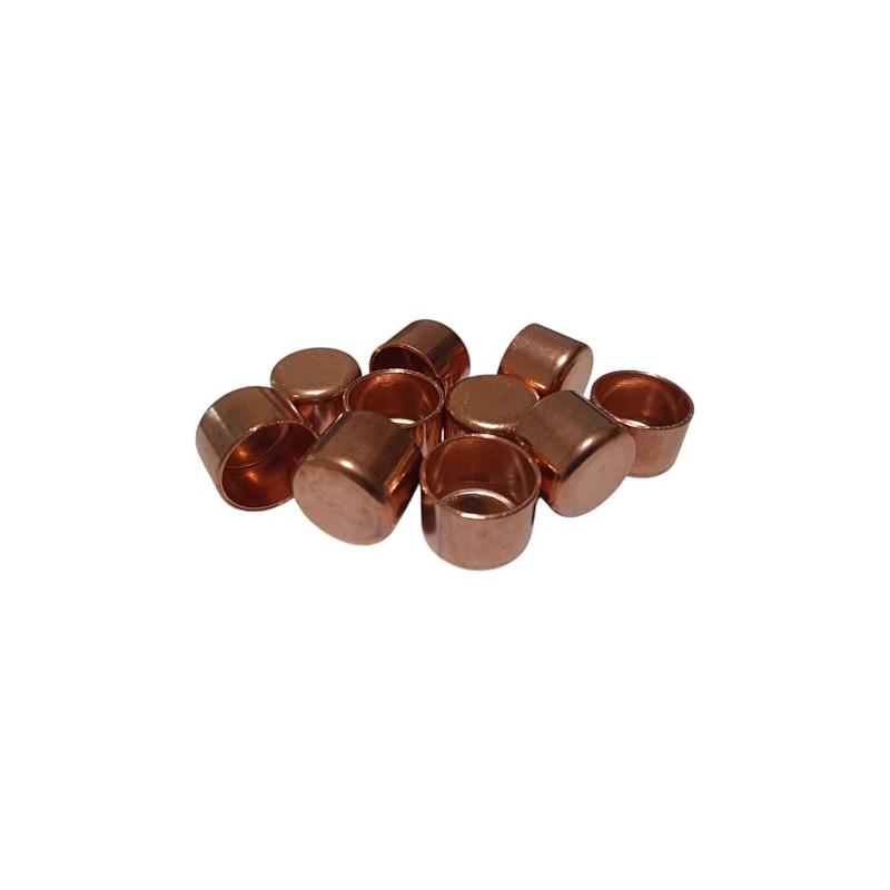 10mm End Feed Stop End - Pack of 10 |
