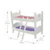 Olivia's Little World - Doll Furniture Bunk Beds for 18