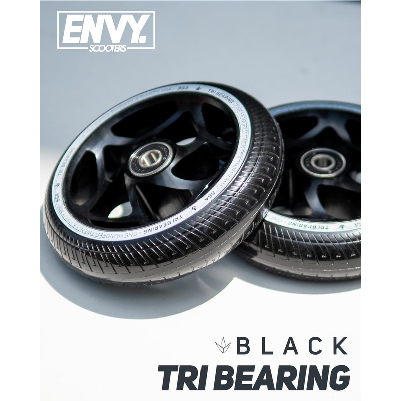 Envy Scooters 120mm x 30mm TRi Bearing Wheel Pair -