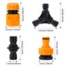 Tunejoy Hose Connectors Garden Hose Connectors Leak-Free Hose Coupling Accessories