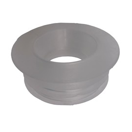 Universal Clear Flush Pipe Inlet Pan Connector - Flush Cone, Flush Pipe Connector Seal, Toilet Cone Washer for Secure and Leak-Free Installation