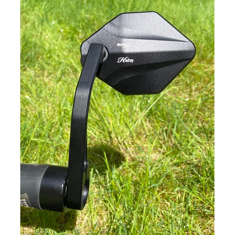 Hafny 2024 NEW Motorcycle Bar End Mirror, CNC Alloy Aluminum