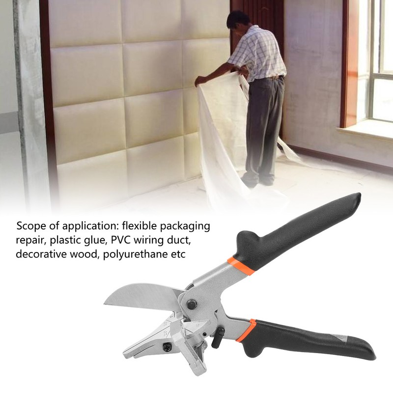 PVC Trunking Tube Multi Angle Miter Gasket Shear Trim Cutter