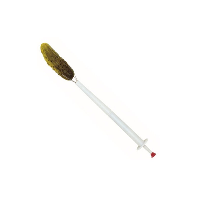 Norpro Stainless Steel and Plastic Deluxe Pickle Pincher, 8-Inches, White