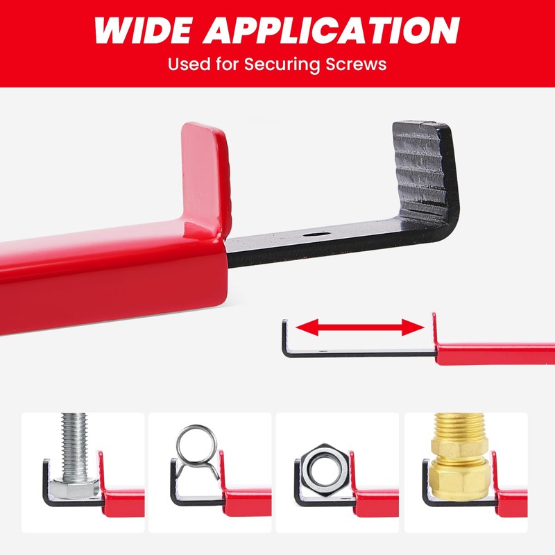 Extension Clamp Tool Manual Adjustable Nuts Bolt Holder & Hose