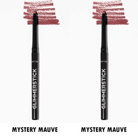 Avon NEW Avon Glimmersticks Retractable Lip Liner  / MYSTERY MAUVE / SET OF 2