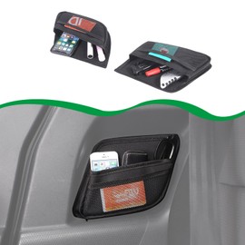 HAPPYHORSE Car Rear Door Storage Pockets Box Compatible with Toyota FJ Cruiser 2007-2021 Car rear door side gear suspension storage bag storage box tray expansion accessories