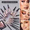 MAANGE Brush Set Makeup Professional Makeup Brush Set 18 Pieces