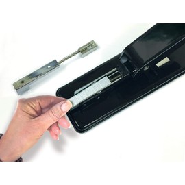 Better Office Products 5000 grapas resistentes, grapas de 23/6, 1/4 pulgadas, puntas de cincel, alta capacidad