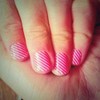 Skinny Pink Nail Wraps, Half Sheet, Jamberry Nail Wraps