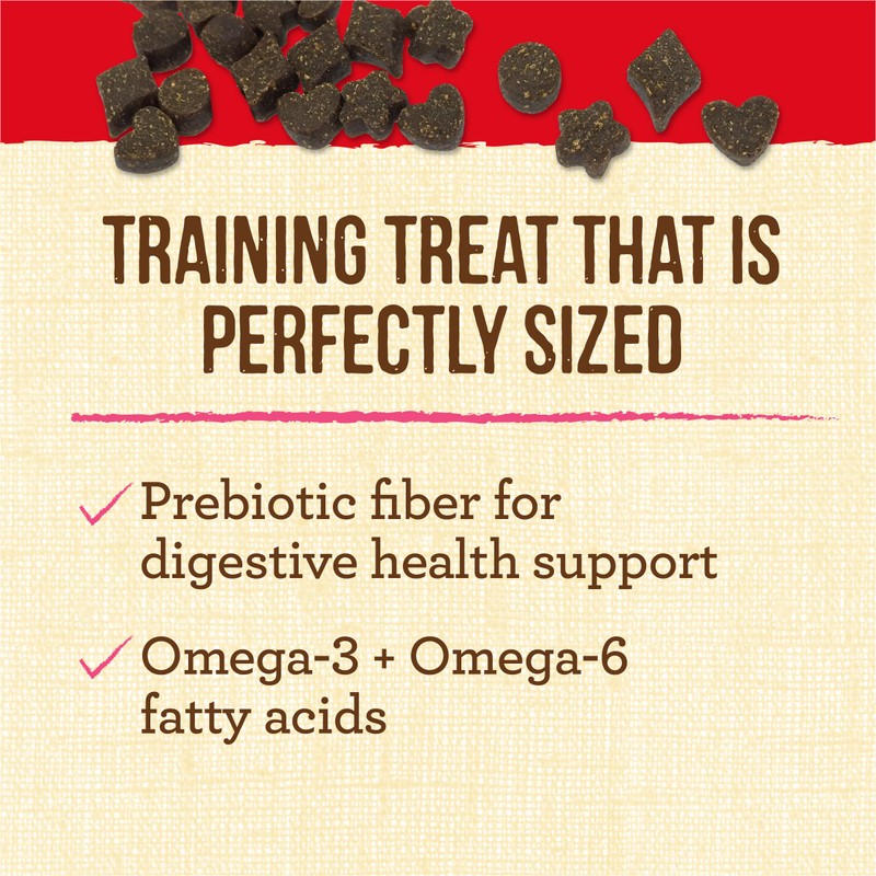 Merrick Lil’ Plates Grain Free Small Dog Treats, Natural Training
