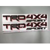 TRD 2PCs TRD 4x4 Sport Decal Set 2016 - 2020