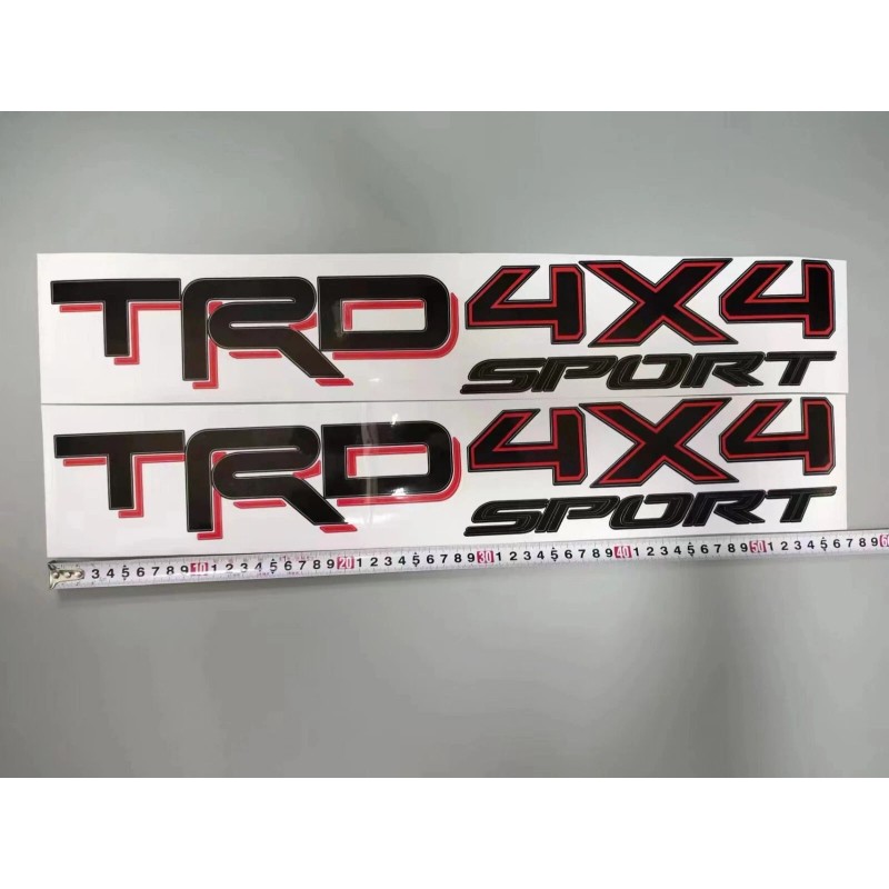 TRD 2PCs TRD 4x4 Sport Decal Set 2016 - 2020