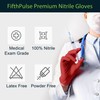 Light Burgundy Nitrile Disposable Gloves - 200 Count - 3